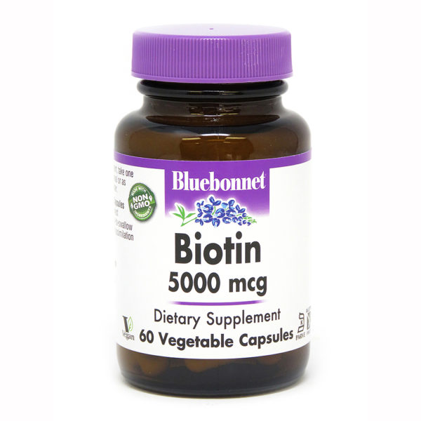 BIOTIN 5000 MCG 60 CP