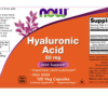 Hyaluronic Acid with MSM - 120 Veg Capsules - Image 2