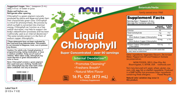 Liquid Chlorophyll - 16 oz. - Image 2