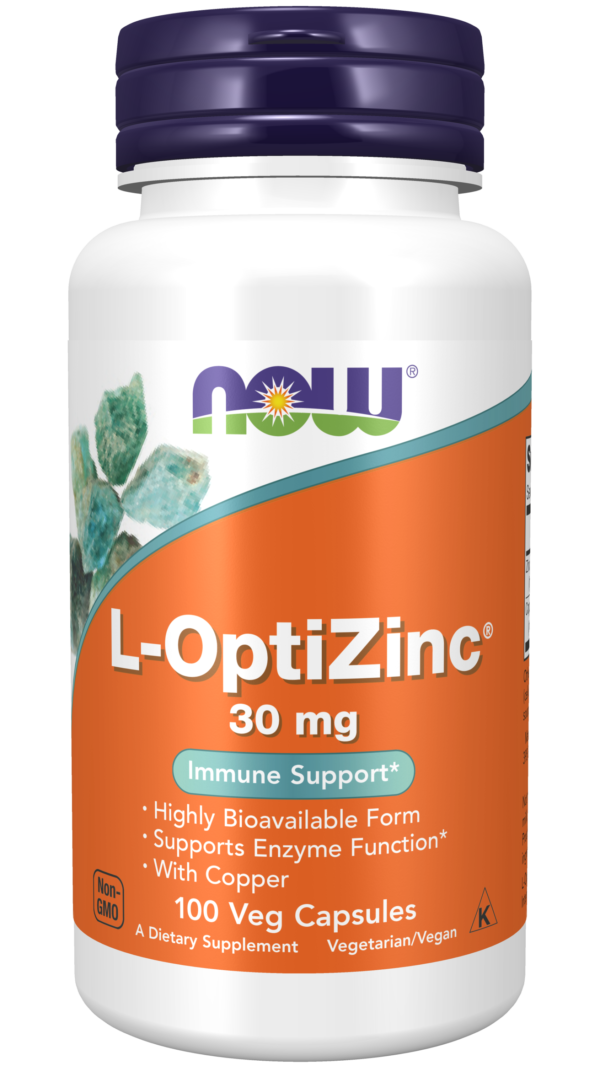 L-OptiZinc® 30 mg - 100 Veg Capsules