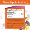 Alpha Lipoic Acid, Extra Strength 600 mg - 60 Veg Capsules - Image 2