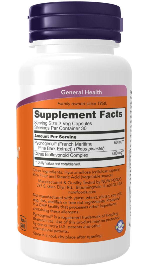 Pycnogenol® 30 mg - 60 Veg Capsules - Image 2