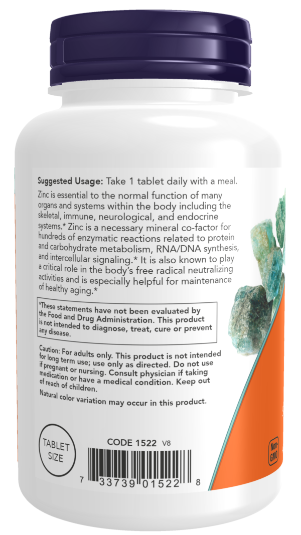 Zinc 50 mg - 250 Tablets - Image 3