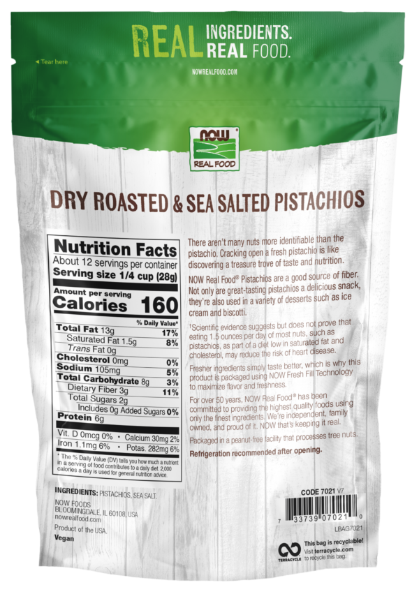 Pistachios, Roasted & Salted - 12oz. - Image 2