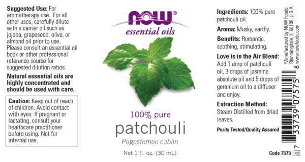 Patchouli Oil - 1 fl. oz. - Image 2