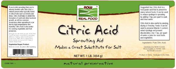 Citric Acid - 1 lb. - Image 2