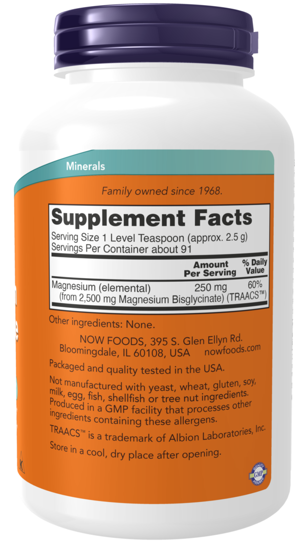 Magnesium Bisglycinate Powder - 8 oz. - Image 2