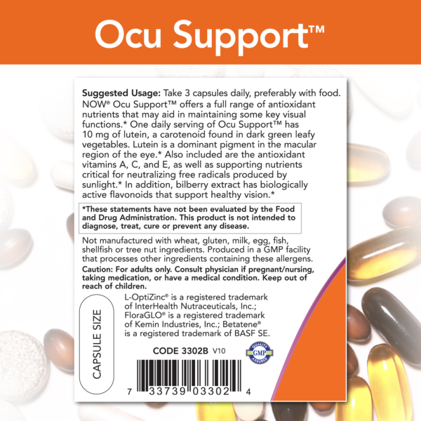 Ocu Support™- 120 Veg Capsules - Image 3