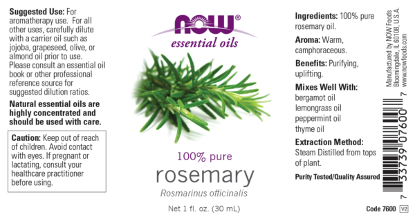 Rosemary Oil - 1 oz. - Image 2
