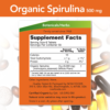 Spirulina 500 mg, Organic - 200 Tablets - Image 2