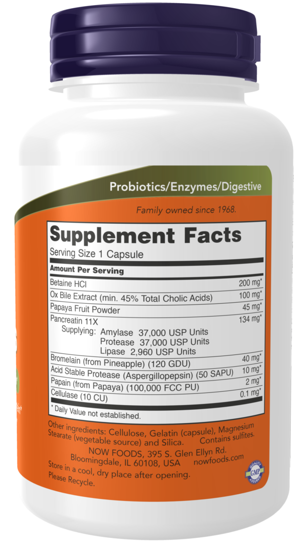 Super Enzymes - 90 Capsules - Image 2
