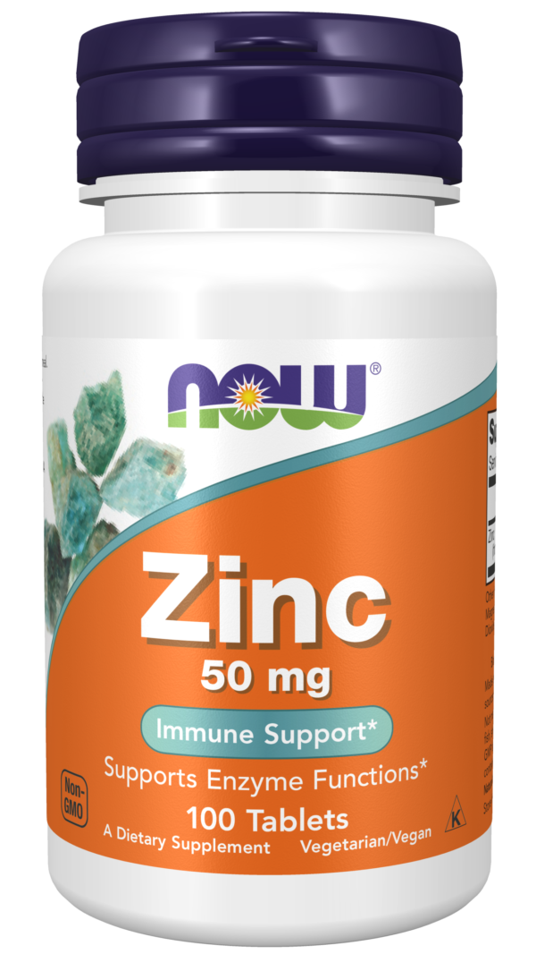 Zinc 50 mg - 100 Tablets