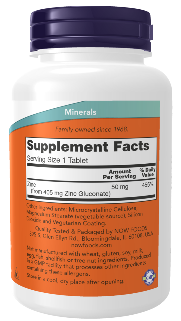Zinc 50 mg - 250 Tablets - Image 2