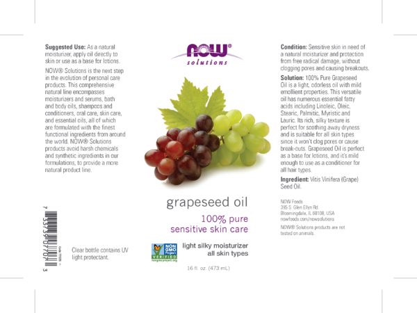 Grapeseed Oil - 16 fl. oz. - Image 2