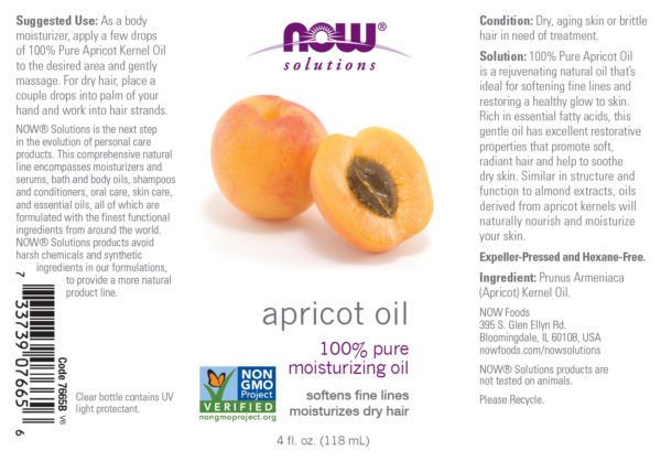Apricot Kernel Oil - 4 fl. oz. - Image 2