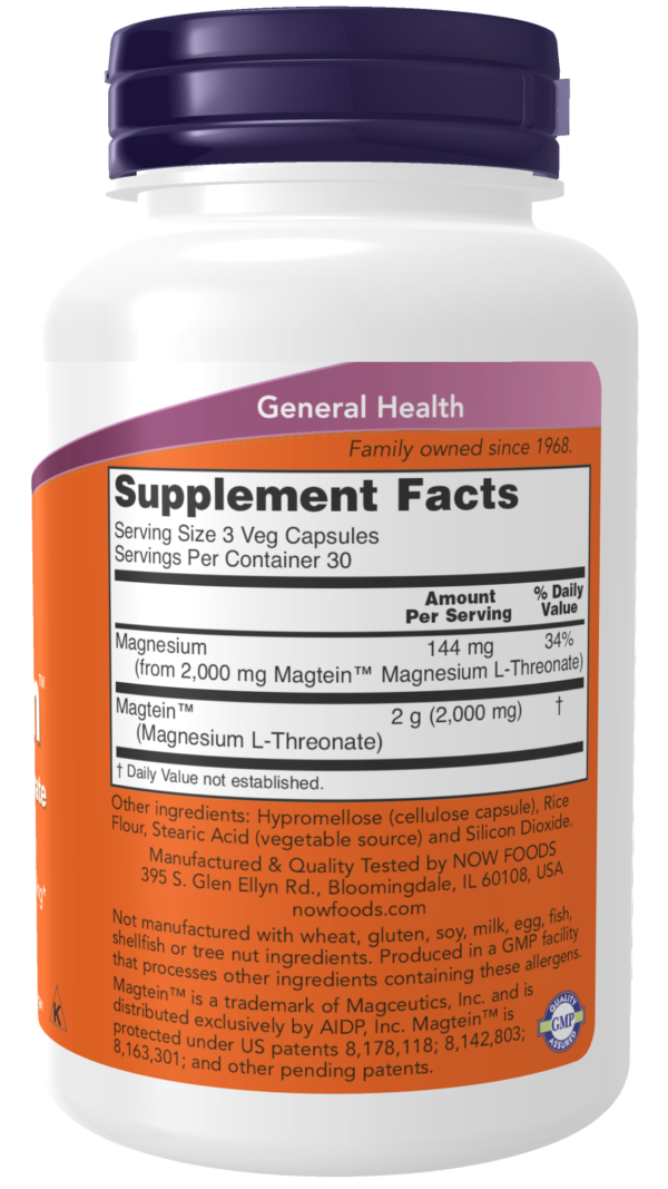 Magtein™- 90 Veg Capsules - Image 2