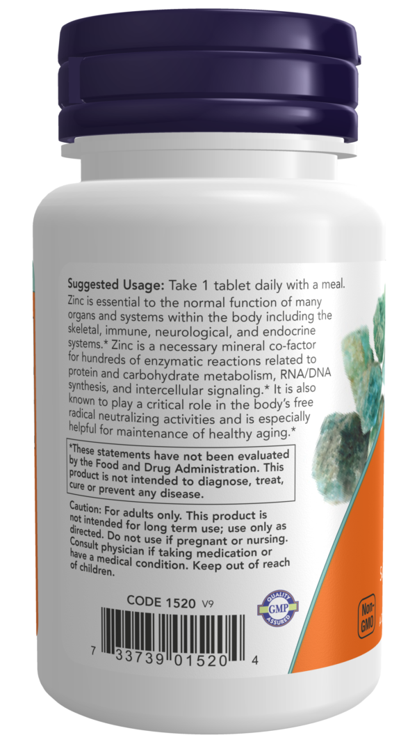 Zinc 50 mg - 100 Tablets - Image 3