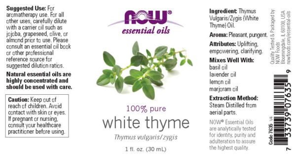 White Thyme Oil - 1 fl. oz. - Image 2
