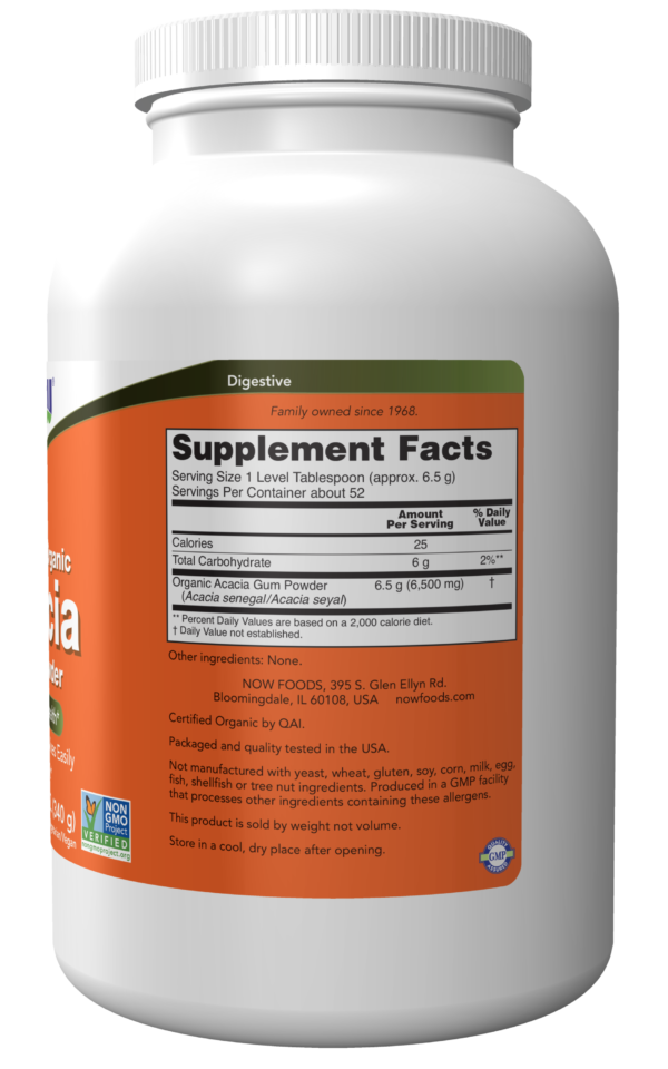 Acacia, Organic Powder - 12 oz. - Image 2