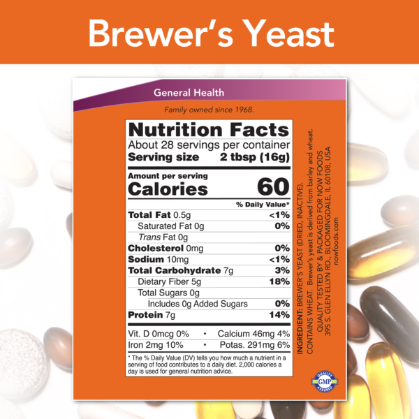 Brewer's Yeast Powder - 1 lb. - Image 2