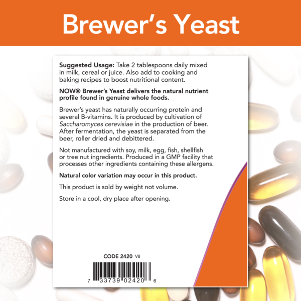 Brewer's Yeast Powder - 1 lb. - Image 3
