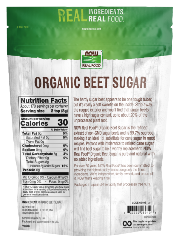 Beet Sugar, Organic - 3 lbs. - Image 2