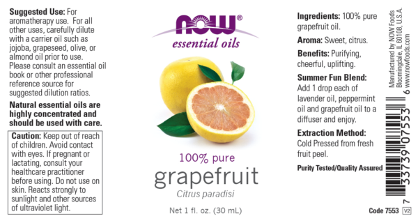 Grapefruit Oil - 1 fl. oz. - Image 2