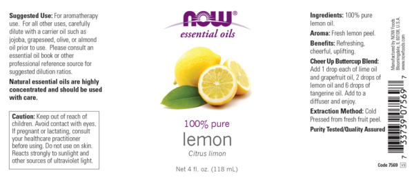 Lemon Oil - 4 oz. - Image 2