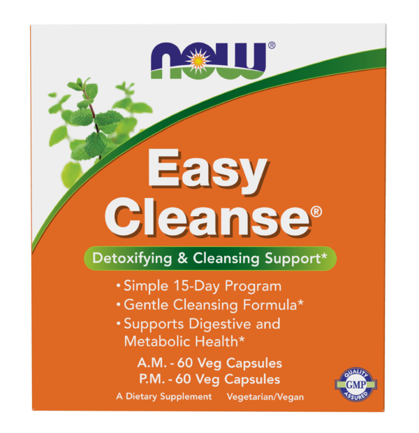 Easy Cleanse® AM PM 120 Veg Capsules (2 Bottles with 60 each)